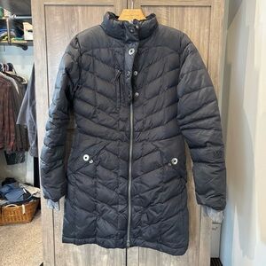 Cabela’s 650 Down Long Puffer Jacket Women’s Medium Black